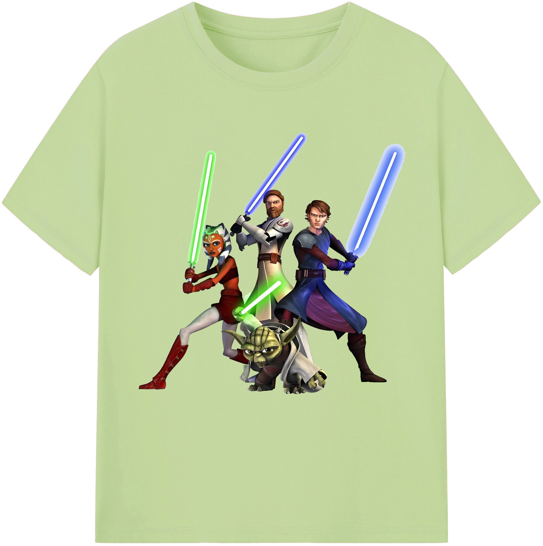 （画像用） スター・ウォーズ Star Wars 綿100％半袖Tシャツ（フロントプリント）